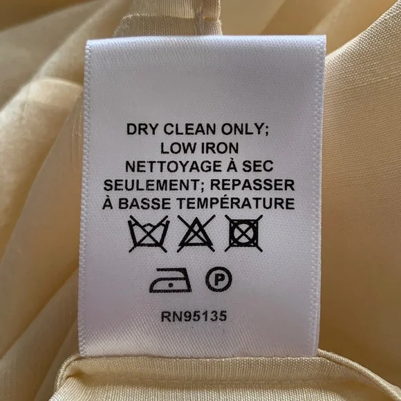 Lafayette 148 New York Cream Button Down Shirt - Picture 8 of 13